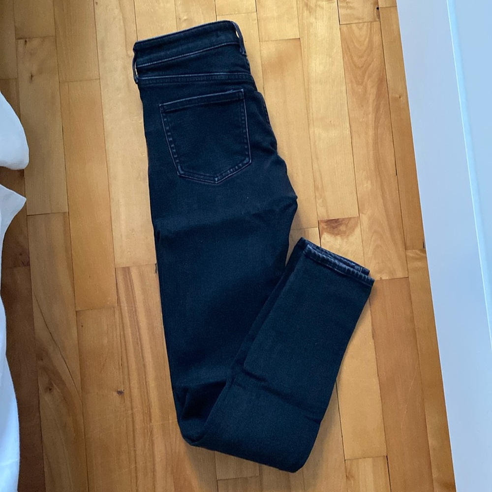 Uniqlo Heattech Black Jeans size 24